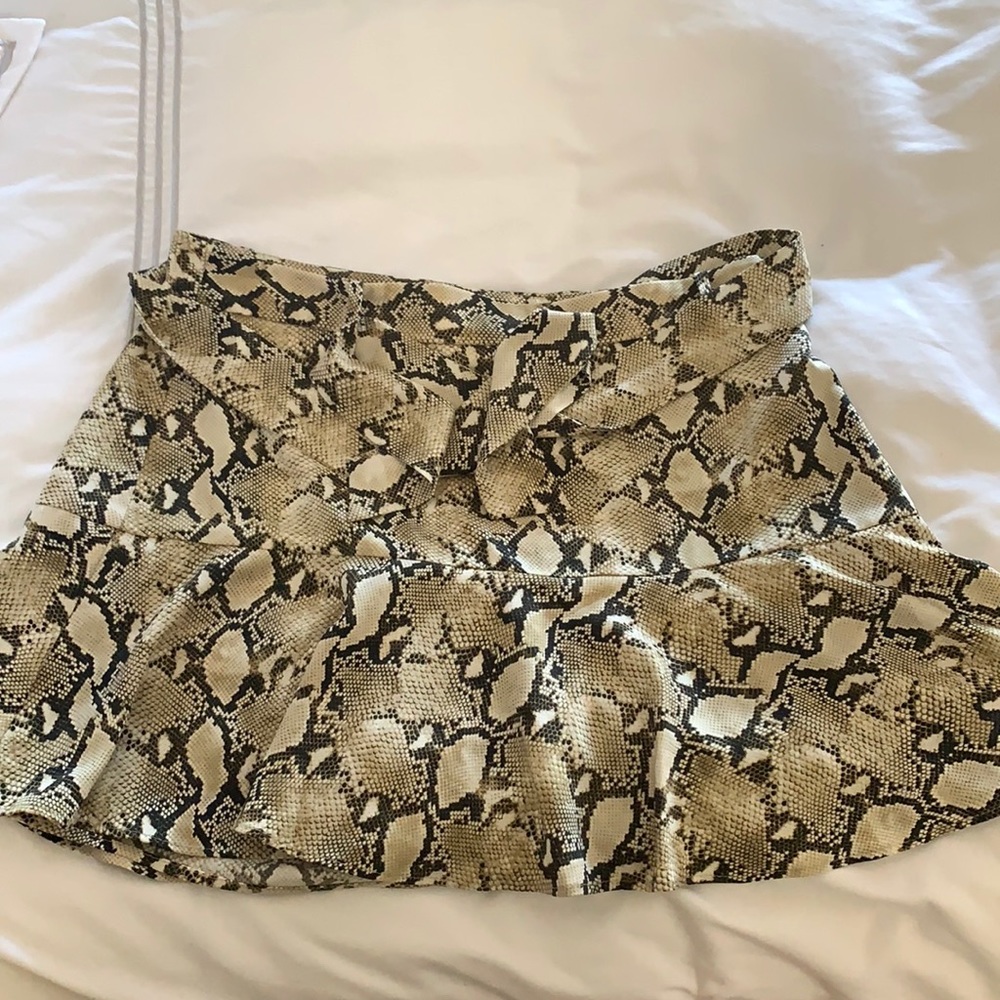 Zara Snake Skort